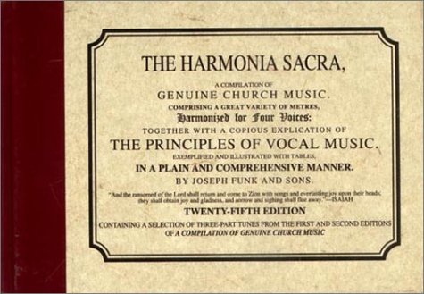 Harmonia Sacra book